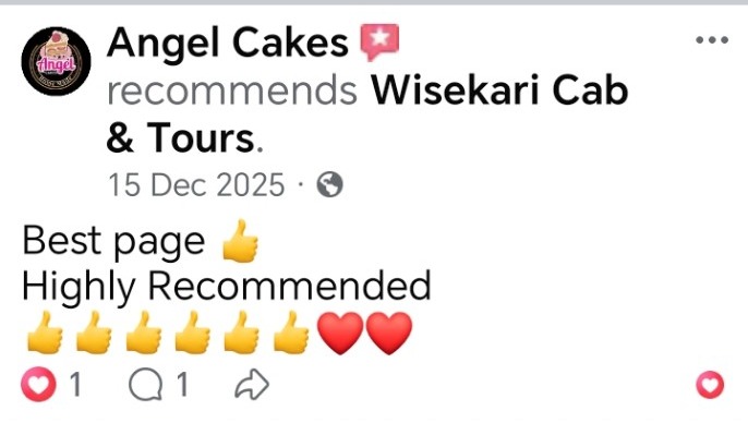 Wisekari Cab & Tours customer review 3