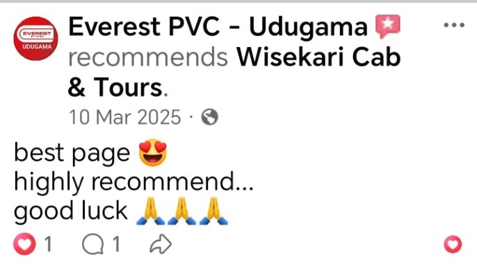 Wisekari Cab & Tours customer review 36